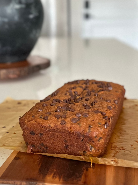 Chocolate Chip Brown Butter Pumpkin Loaf