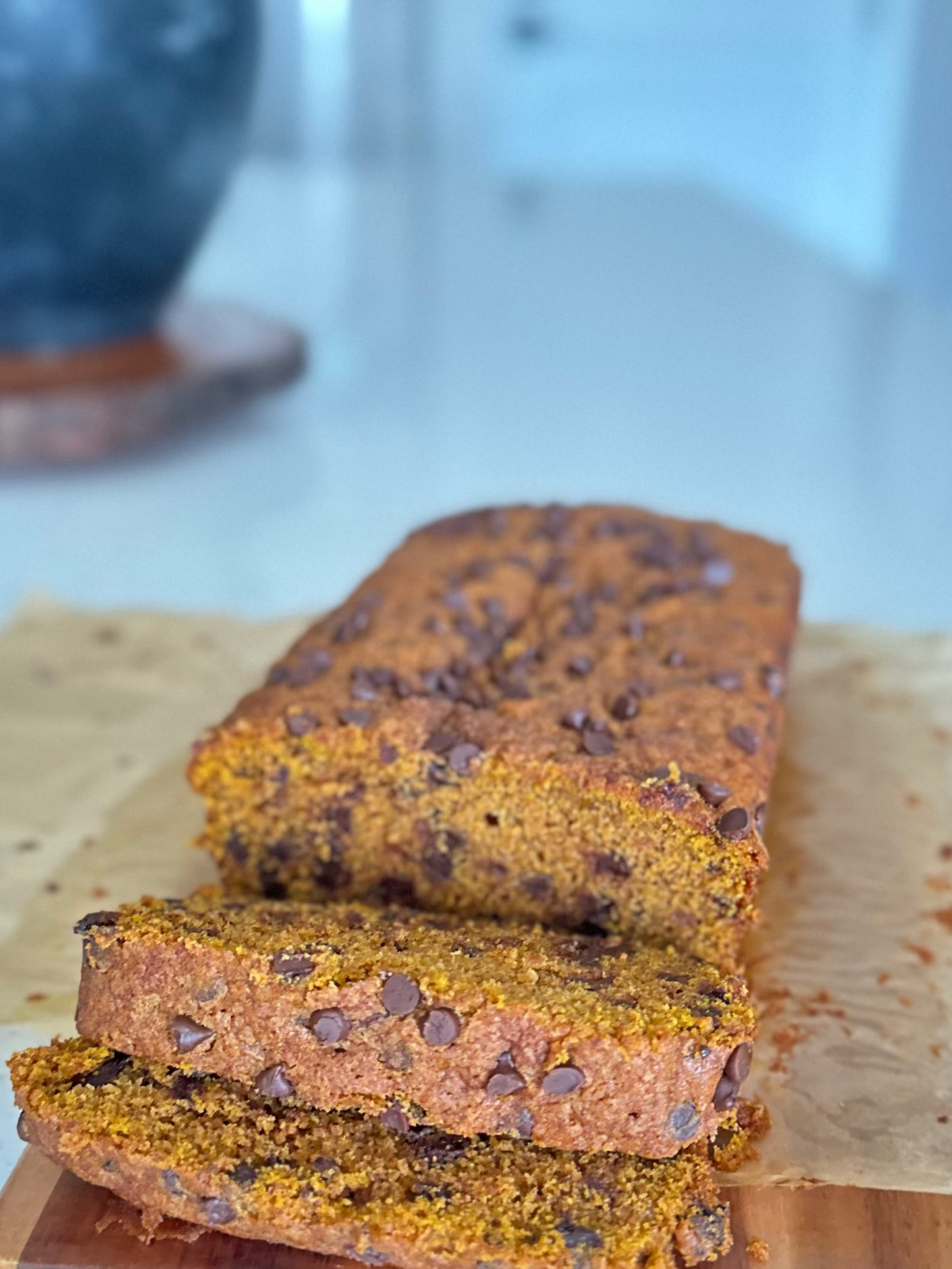 Chocolate Chip Brown Butter Pumpkin Loaf