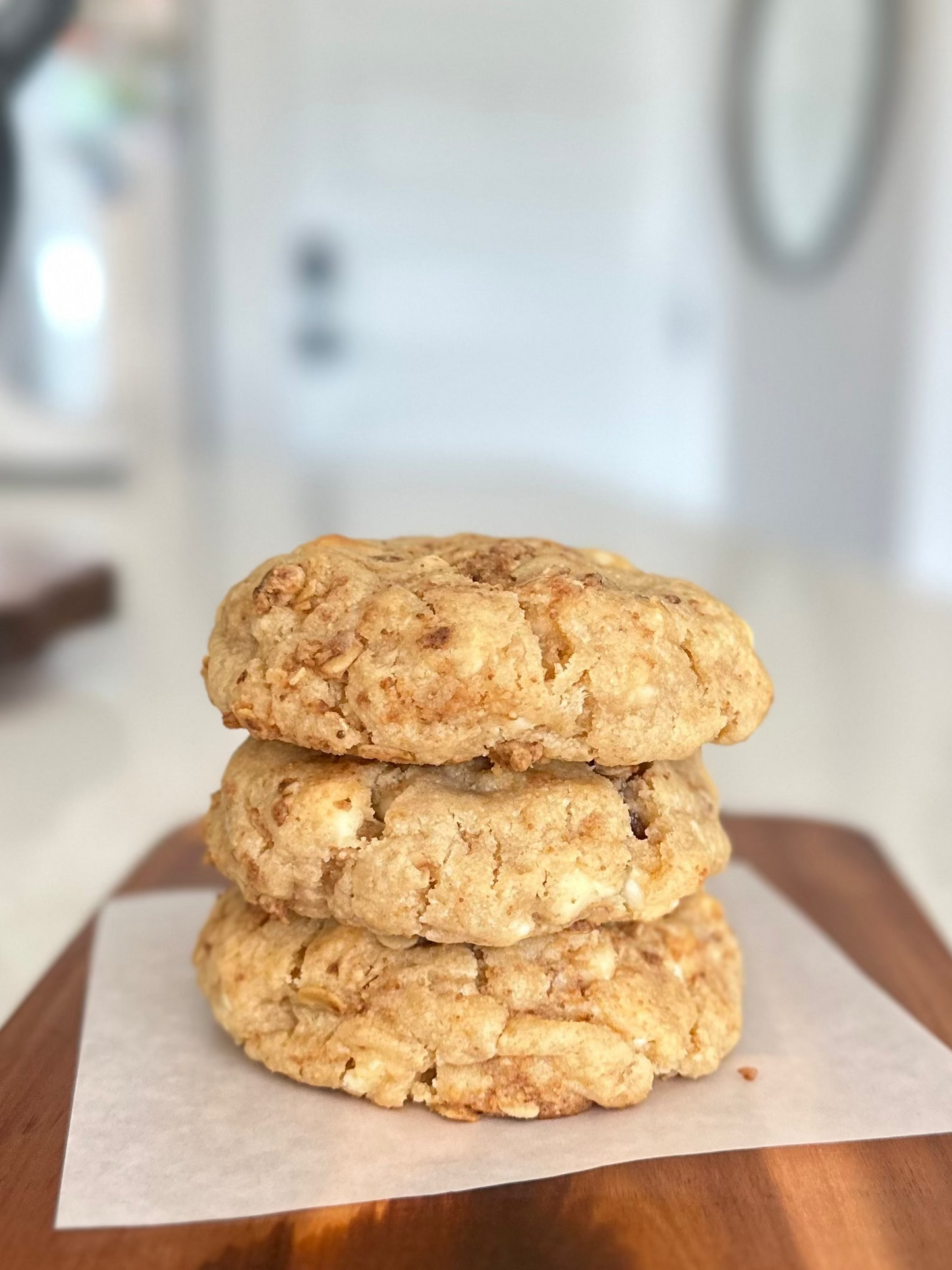 Apple Crumble Cookie